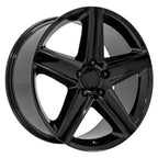 OE Wheels JP06 20x9 5x127 34et Gloss Black Wheel SS: 8537974 - View 3