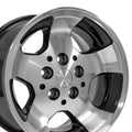 OE Wheels JP08 15x8 5x114.3 25.4et Gloss Black Machined Wheel