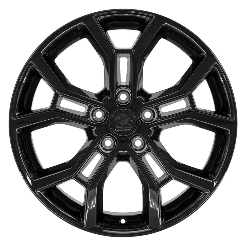 OE Wheels JP29 20x8.5 5x127 50et Gloss Black Wheel - View 2