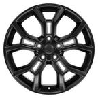 OE Wheels JP29 20x8.5 5x127 50et Satin Black Wheel - View 2