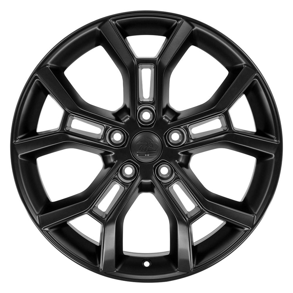 OE Wheels JP29 20x8.5 5x127 50et Satin Black Wheel - View 2
