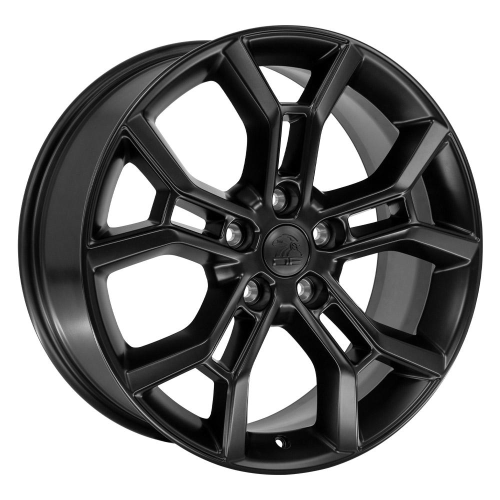 OE Wheels JP29 20x8.5 5x127 50et Satin Black Wheel - View 3