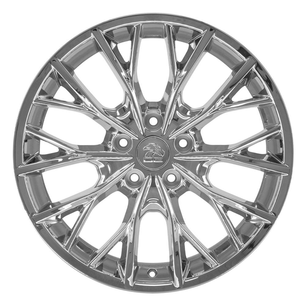 OE Wheels JP30 20x8.5 5x127 50et Chrome Wheel - View 2