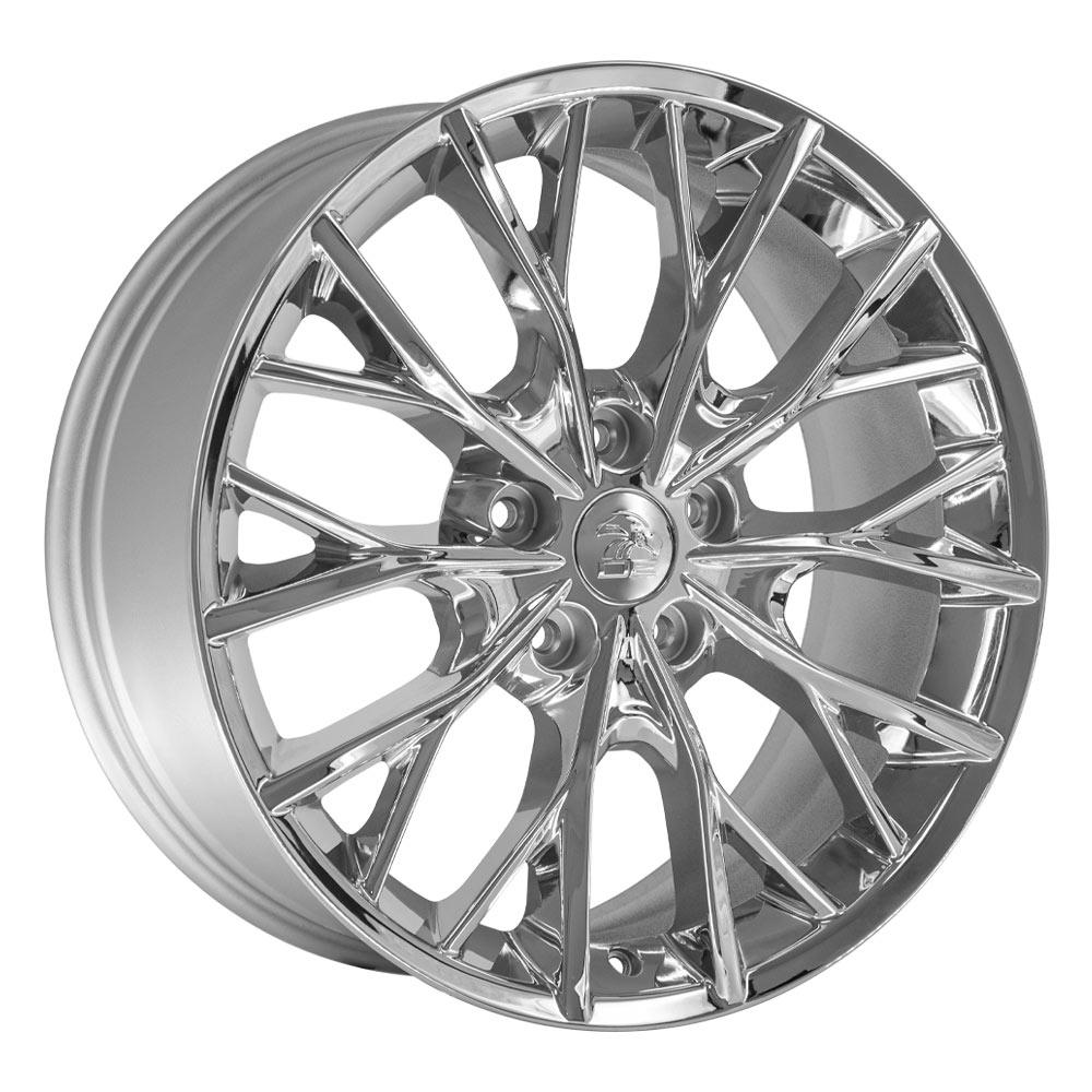 OE Wheels JP30 20x8.5 5x127 50et Chrome Wheel - View 3