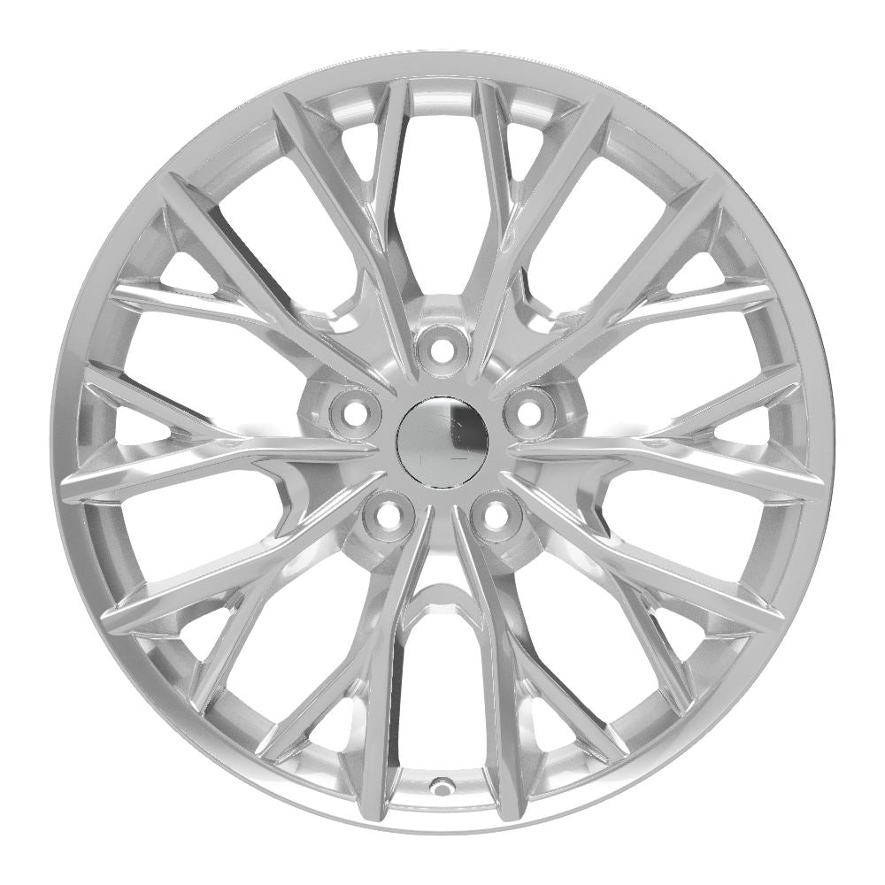 OE Wheels JP30 20x8.5 5x127 50et Polished Wheel - View 2