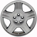 OE Wheels LX02 18x7.5 5x114.3 45et Gloss Hyper Black Wheel - View 3
