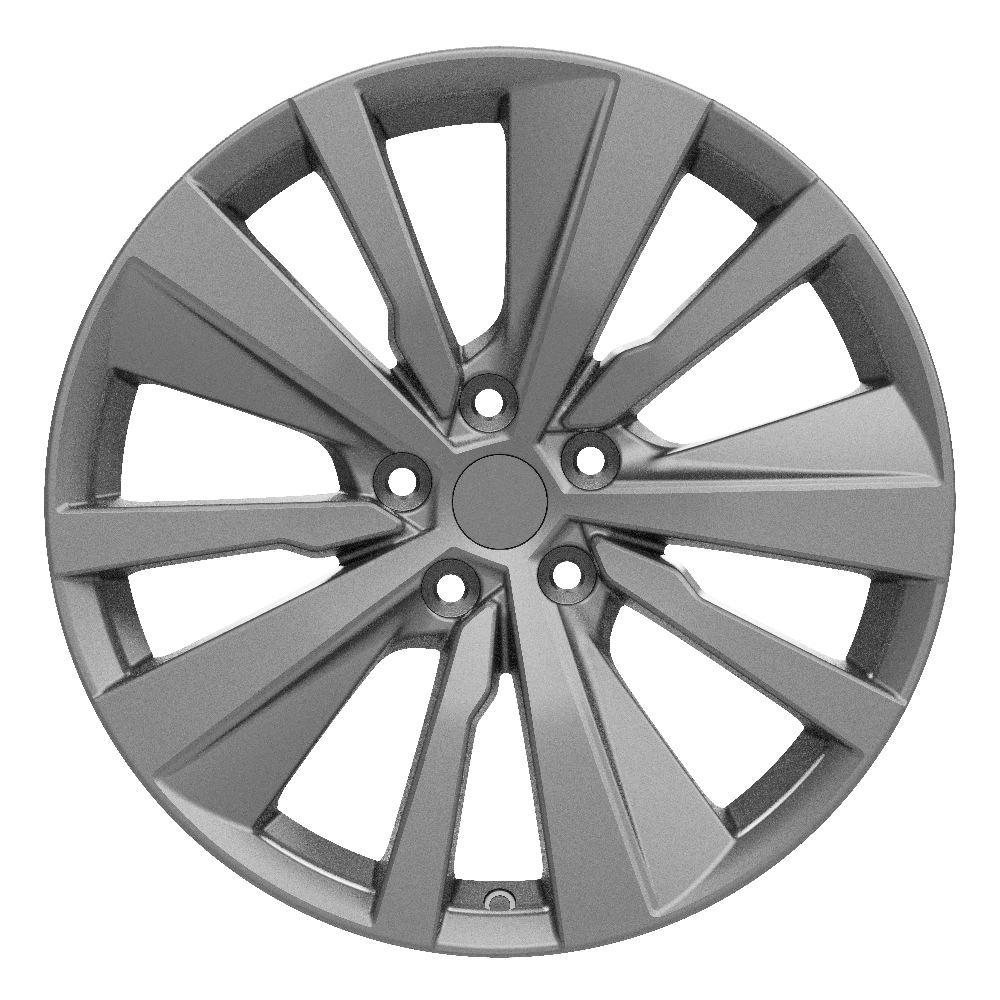OE Wheels NS29 19x8 5x114.3 55et Satin Gunmetal Wheel - View 2