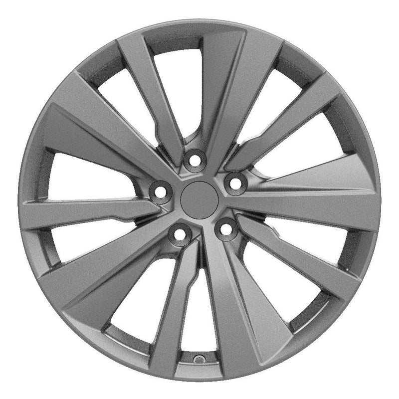 OE Wheels NS29 19x8 5x114.3 55et Satin Gunmetal Wheel - View 2