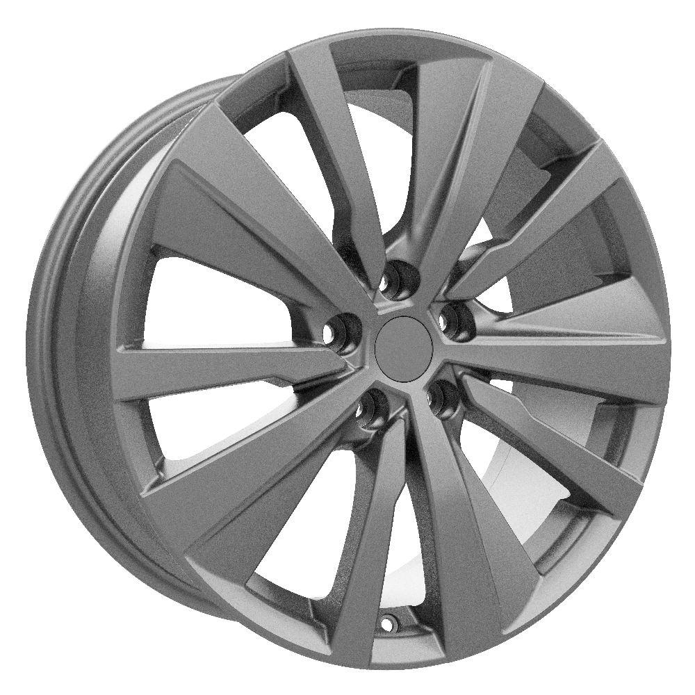 OE Wheels NS29 19x8 5x114.3 55et Satin Gunmetal Wheel - View 3