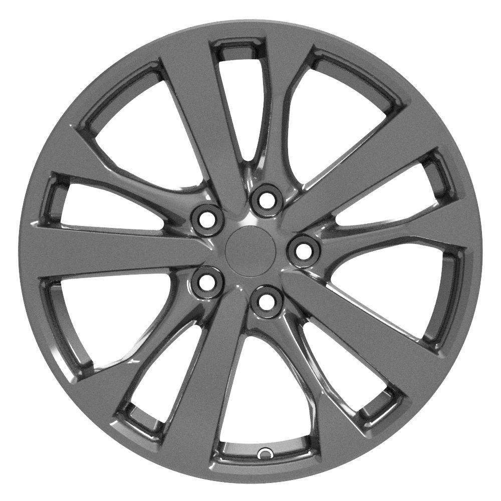 OE Wheels NS30 18x7.5 5x114.3 55et Gloss Gunmetal Wheel - View 2