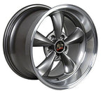 OE Wheels FR01 17x10.5 5x114.3 27et Gloss Anthracite Machined Lip Wheel - View 2