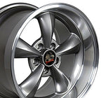 OE Wheels FR01 17x10.5 5x114.3 27et Gloss Anthracite Machined Lip Wheel