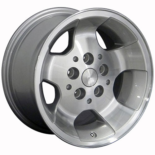 OE Wheels JP08 15x8 5x114.3 25.4et Gloss Silver Machined Wheel - View 2