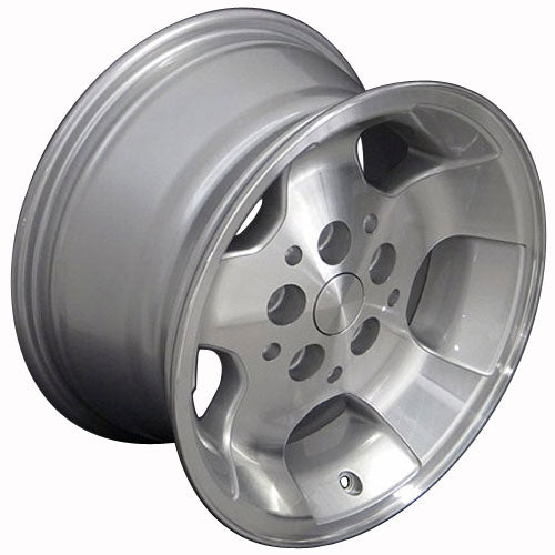 OE Wheels JP08 15x8 5x114.3 25.4et Gloss Silver Machined Wheel - View 3