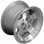 OE Wheels JP08 15x8 5x114.3 25.4et Gloss Silver Machined Wheel - View 3